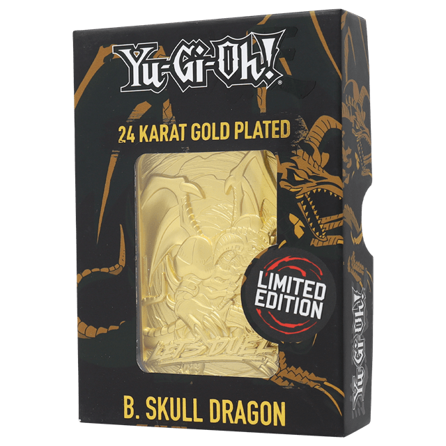 B. Skull Dragon Yu-Gi-Oh! Limited Edition  4K Gold Plated Collectible - 4