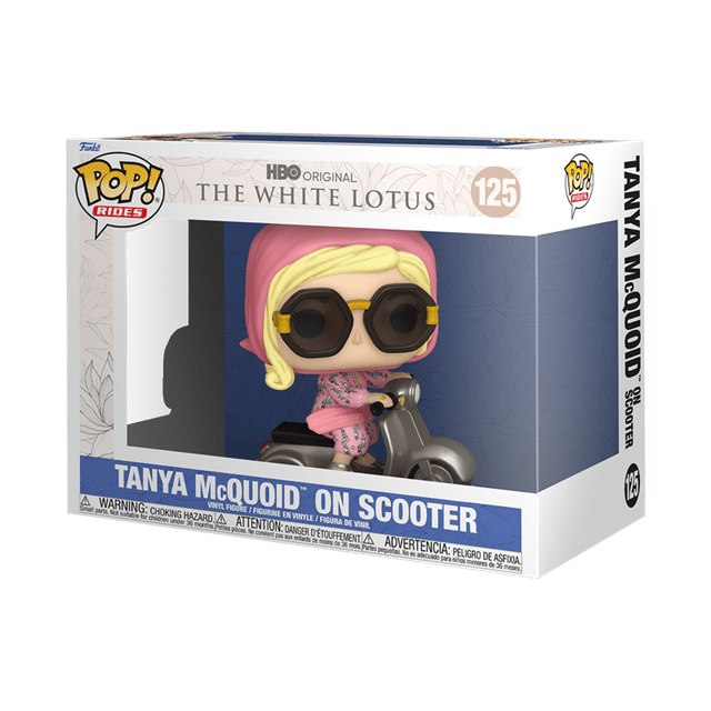 Tanya McQuoid On Scooter 125 White Lotus Funko Pop Vinyl Rides - 2