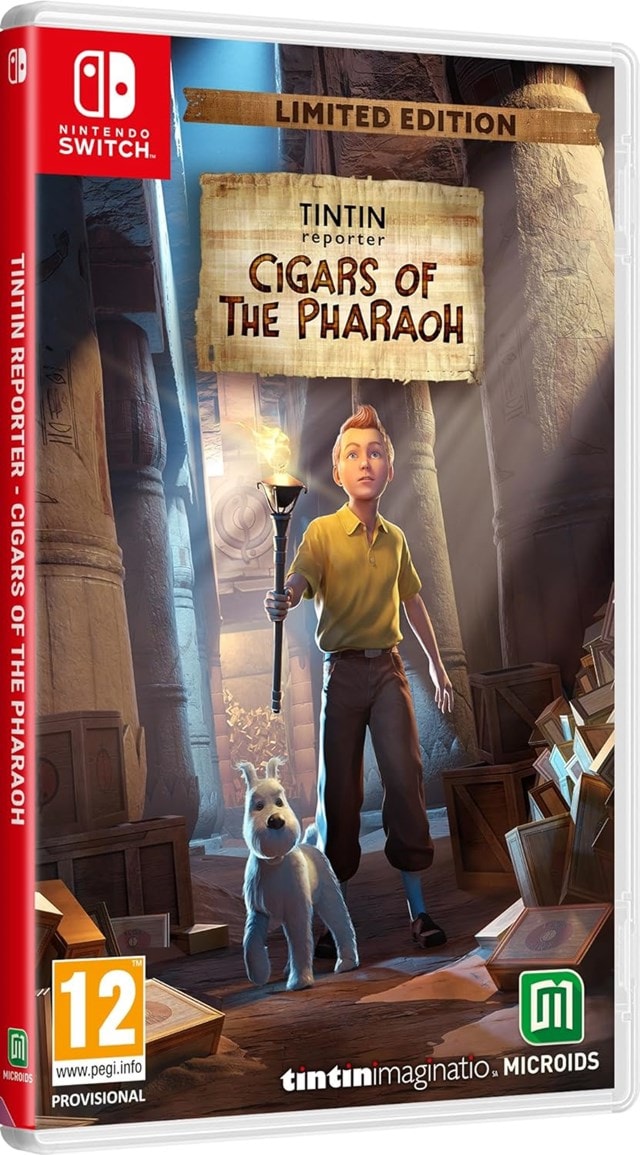 Tintin Reporter: Cigars of the Pharaoh - Limited Edition (Nintendo Switch) - 2