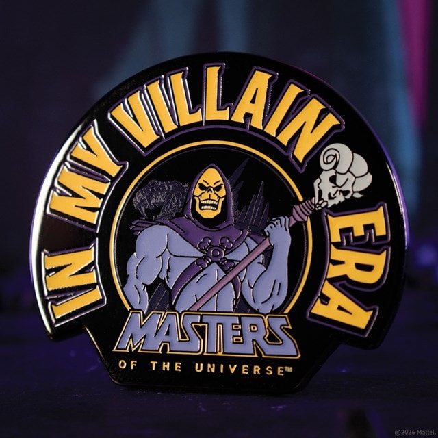 In My Villain Era Skeletor Masters Of The Universe Limited Edition Pin Badge - 2