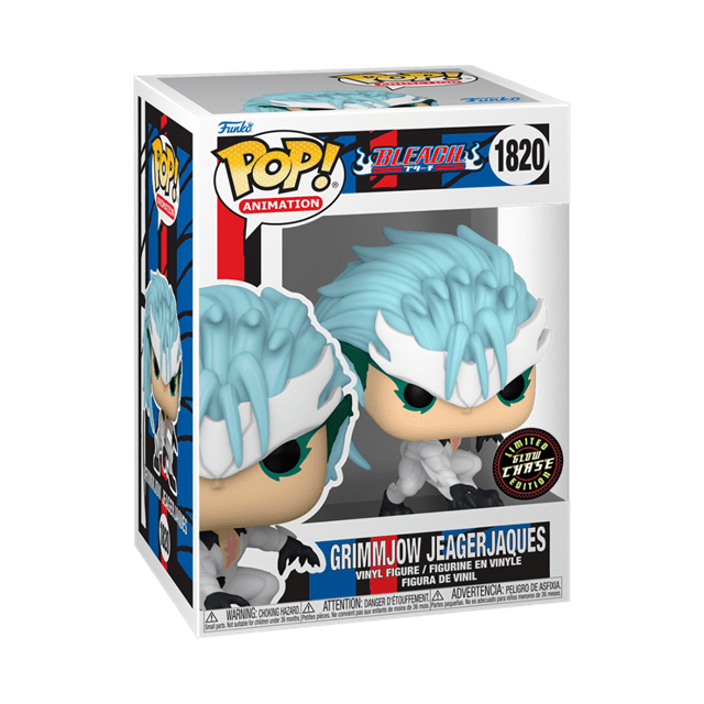 Grimmjow Jeagerjaques With Chance Of Chase 1820 Bleach Funko Pop Vinyl - 4