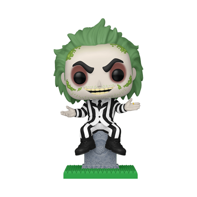 Beetlejuice On Tombstone 1757 Beetlejuice Funko Pop Vinyl - 1