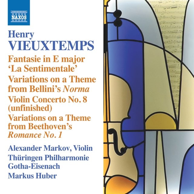 Henry Vieuxtemps: Fantasie in E Major, 'La Sentimentale'/... - 1