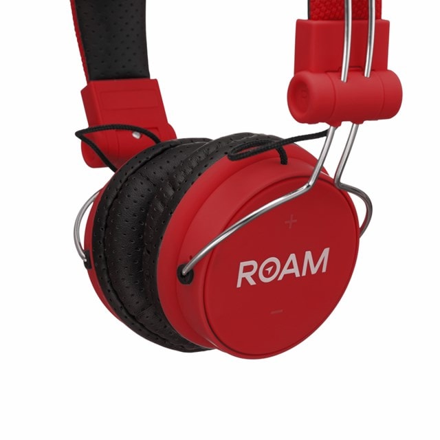 Roam Journey Red Bluetooth Headphones - 2