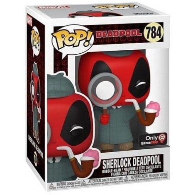 Sherlock Deadpool (784) Deadpool Pop Vinyl - 2