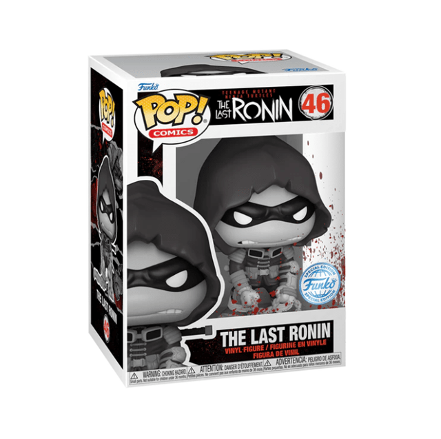 Black And White Last Ronin 46 Teenage Mutant Ninja Turtles TMNT hmv Exclusive Funko Pop Vinyl - 2