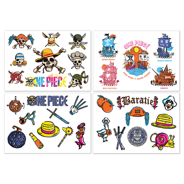 One Piece Tech Decal Stickers - 3