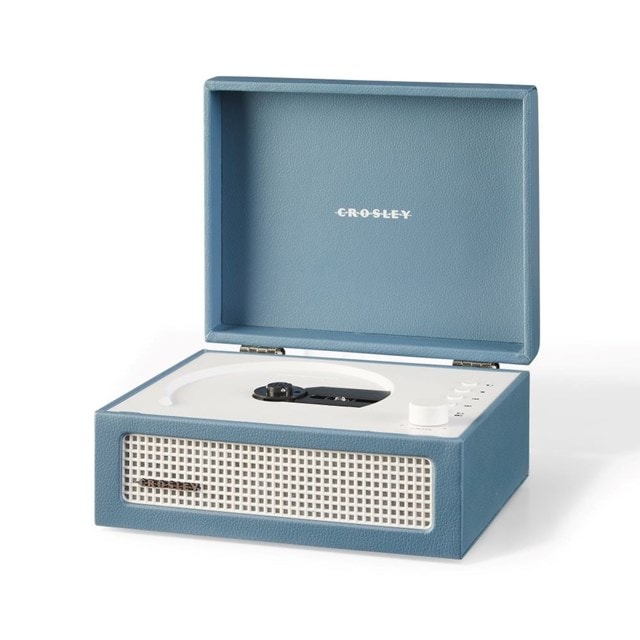 Crosley Voyager CD Washed Blue CD Player - 14