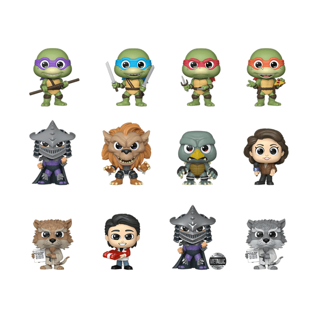 Teenage Mutant Ninja Turtles 2 Funko Mystery Mini - 2