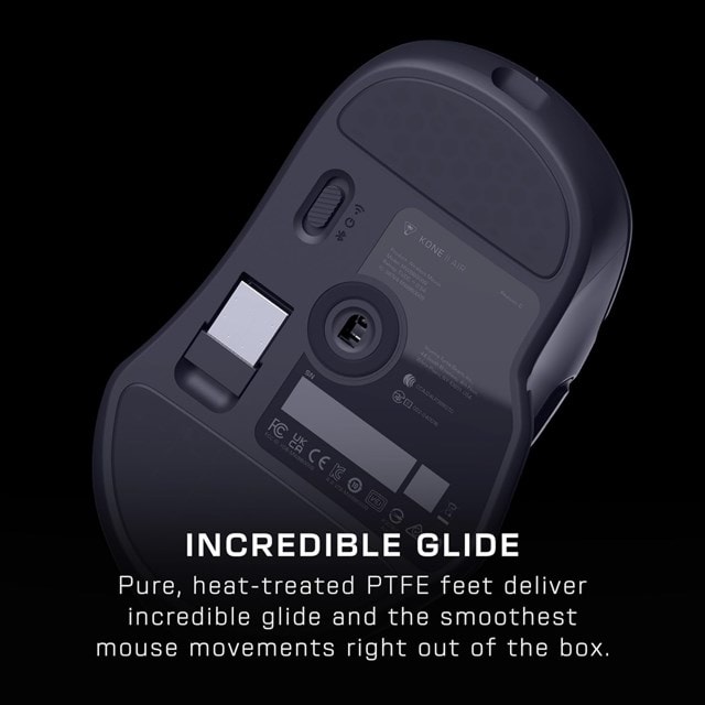 Turtle Beach Kone II Air Wireless Ergonomic Gaming Mouse - Black - 5