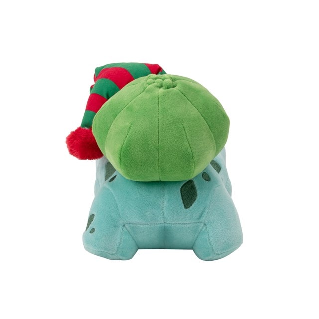 Holiday Bulbasaur With Striped Hat Pokemon Plush - 5