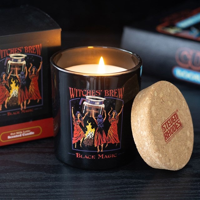 Witches' Brew Steven Rhodes Oat Milk Latte Scented Glass Candle - 6