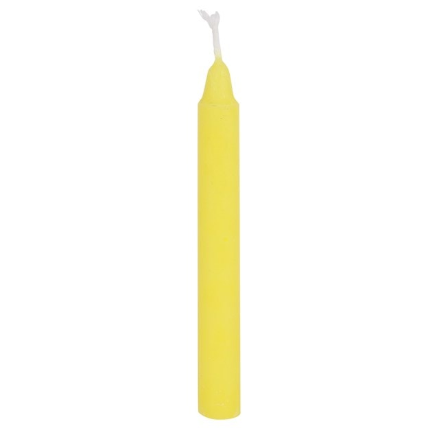 Yellow Spell Candle Set Of 12 - 3