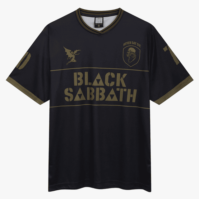 Iron Man Black Sabbath Rock FC Premium Jersey (Small) - 1