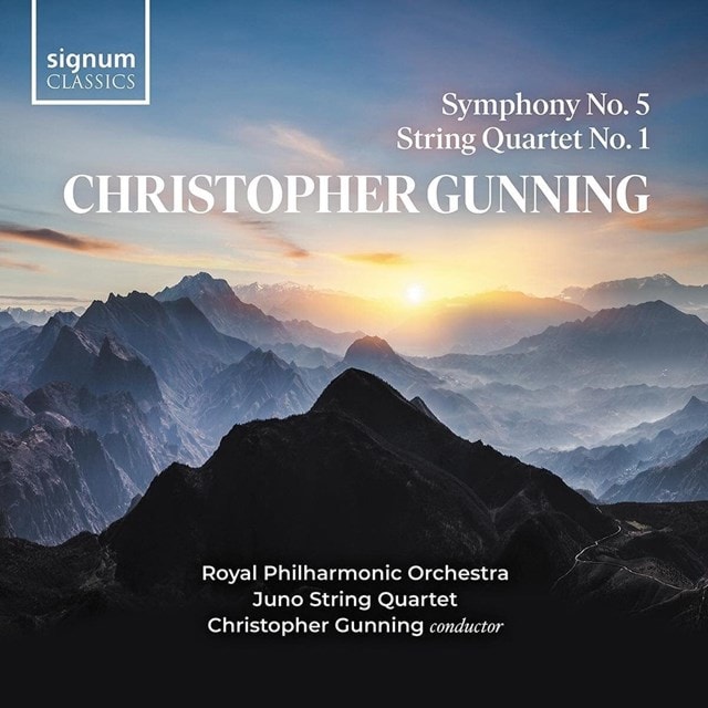 Christopher Gunning: Symphony No. 5/String Quartet No. 1 - 1