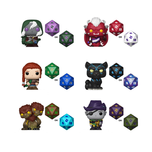 Dungeons & Dragons Funko Mystery Bitty Pop & Dice - 2