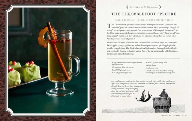 Uneasy Elixirs: 50 Curious Cocktails Inspired By The Works Of Edward Gorey Hardback - 8