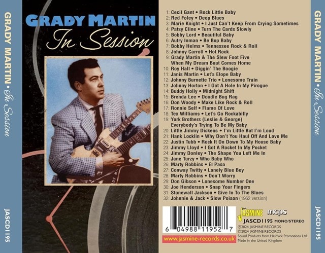 Grady Martin: In Session: Hillbilly, Rockabilly and Beyond - 1