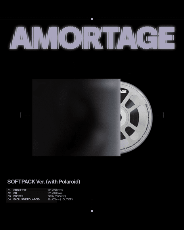 AMORTAGE (hmv Exclusive): Standard Polaroid CD Album - 1