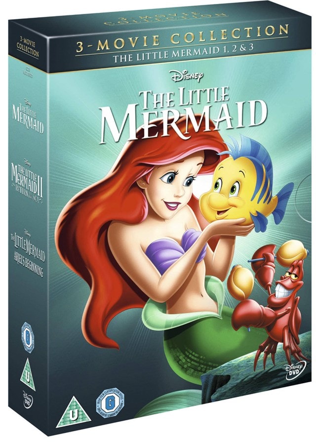 The Little Mermaid Trilogy DVD Box Set Free shipping over £20 HMV