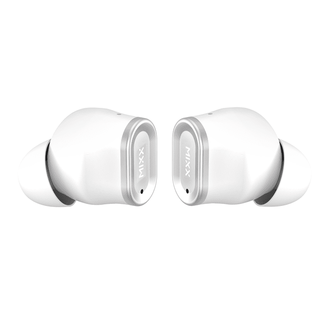 Mixx Audio Streambuds Custom 1 Silver/White True Wireless Bluetooth Earphones - 2