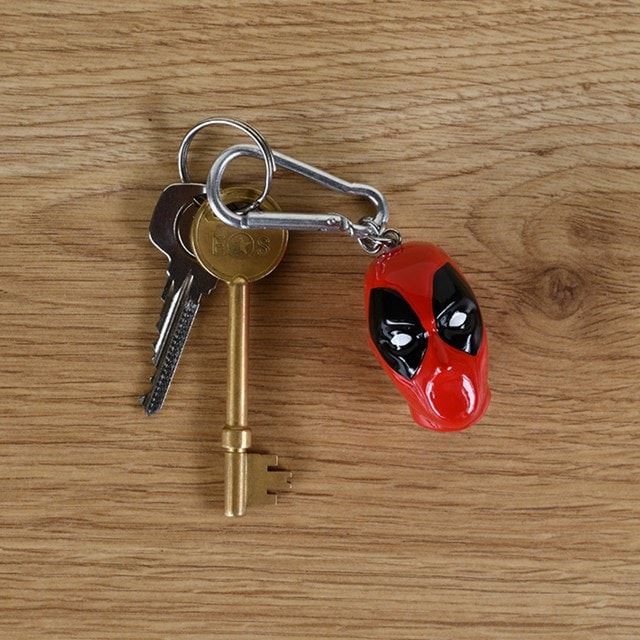 Head Deadpool 3D Keychain - 1