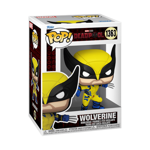 Wolverine 1363 Deadpool & Wolverine Funko Pop Vinyl - 2