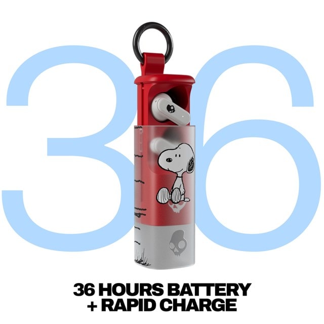 Skullcandy Dime Evo Peanuts Snoopy True Wireless Bluetooth Earphones - 2