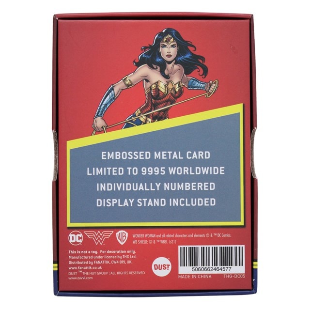 Wonder Woman: DC Comics Limited Edition Ingot Collectible - 8