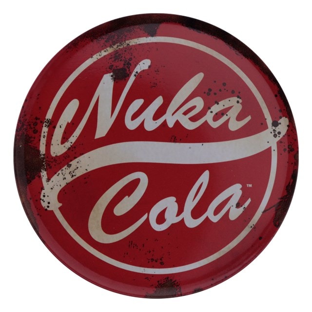 Set Of 4 Fallout Metal Drinks Coasters - 4