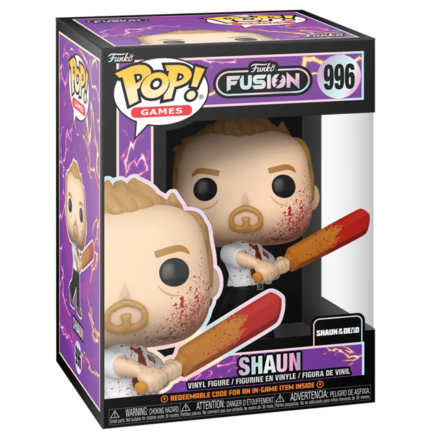 Bloody Shaun 996 Shaun Of The Dead Funko Fusion Pop Vinyl - 2