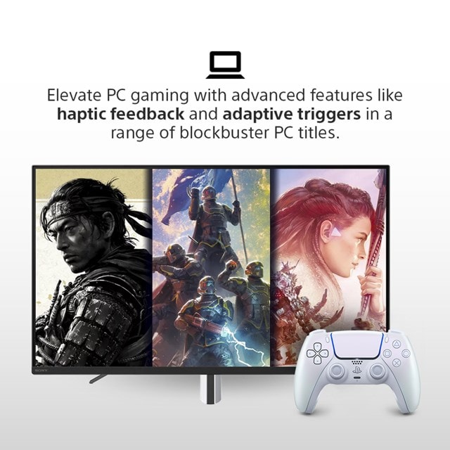 Official PlayStation 5 DualSense Controller - Chroma Pearl - 8
