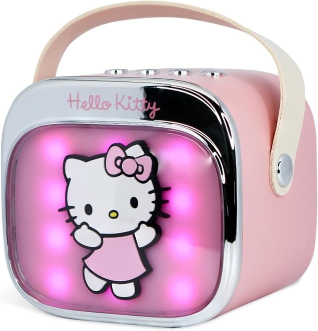 OTL Hello Kitty PopSing LED Light-Up Bluetooth Karaoke Speaker & Microphone - 6