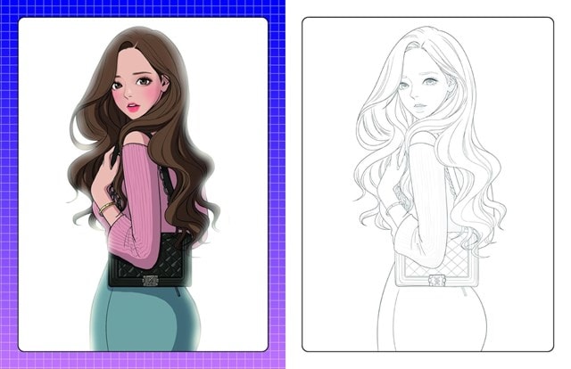 The Official True Beauty Colouring Book - 2