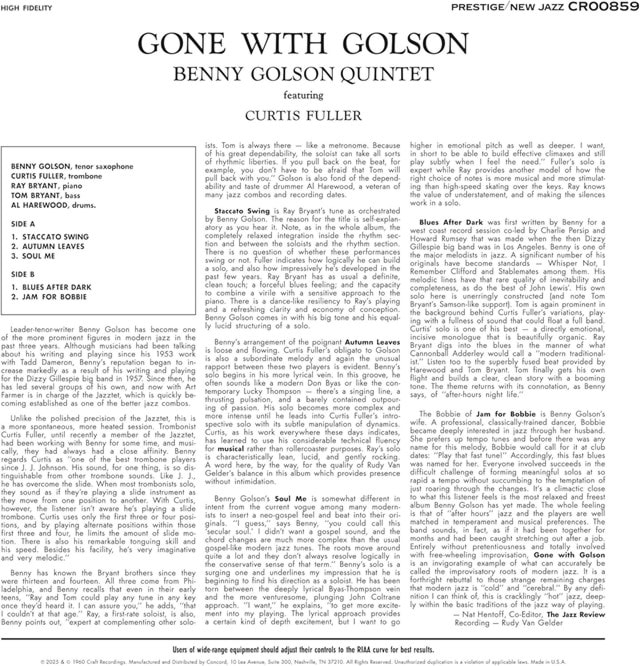 Gone With Golson - 3