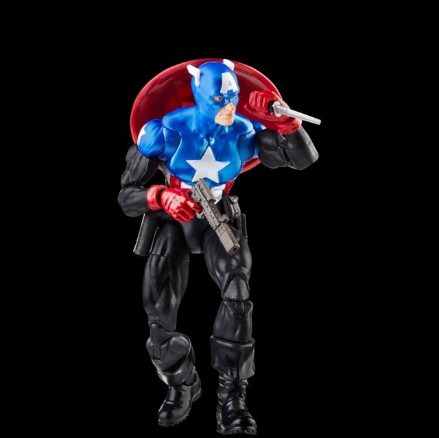 Captain America Bucky Barnes Avengers 60th Anniversary Hasbro Marvel Legends Series Action Figure - 6
