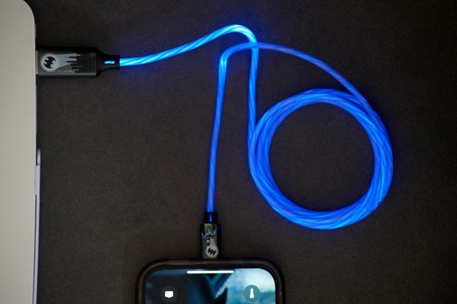 Lazerbuilt Batman Light-Up Lightning Cable - 5