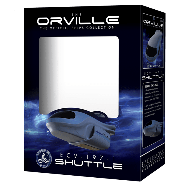 Orville #2 Shuttle Star Trek Hero Collector Die Cast Ship - 3