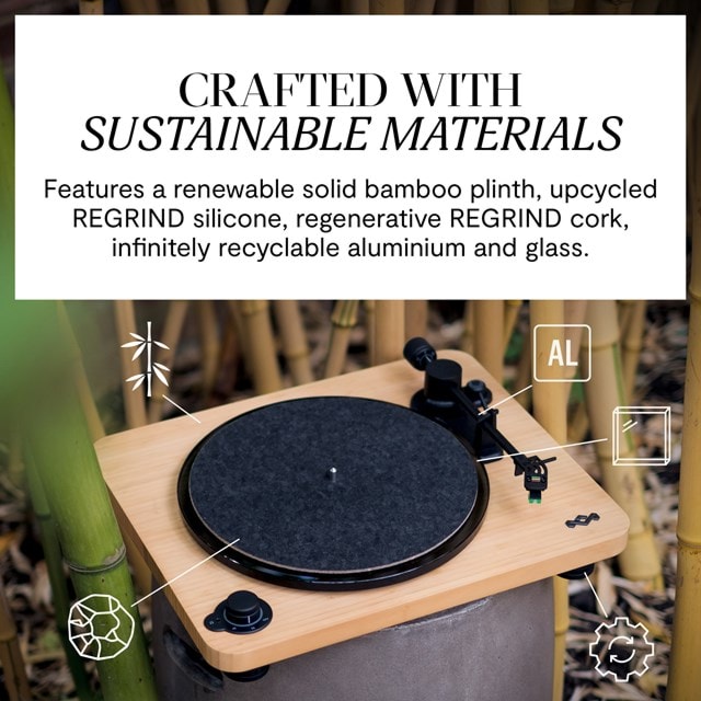 House of Marley Stir It Up Lux Bluetooth Turntable - 7