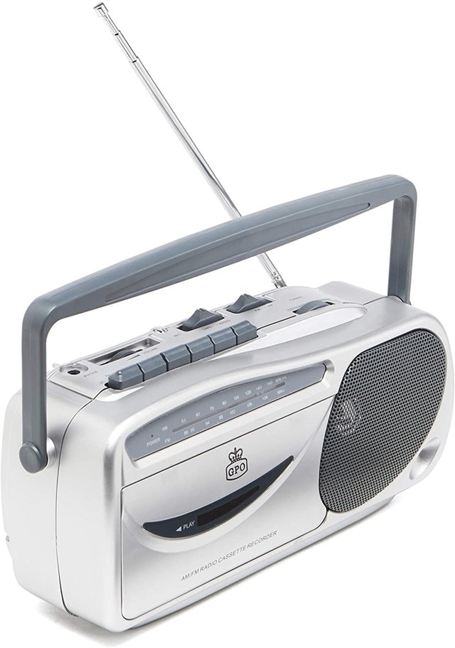 GPO Retro Cassette Player w/ AM/FM Radio - 1
