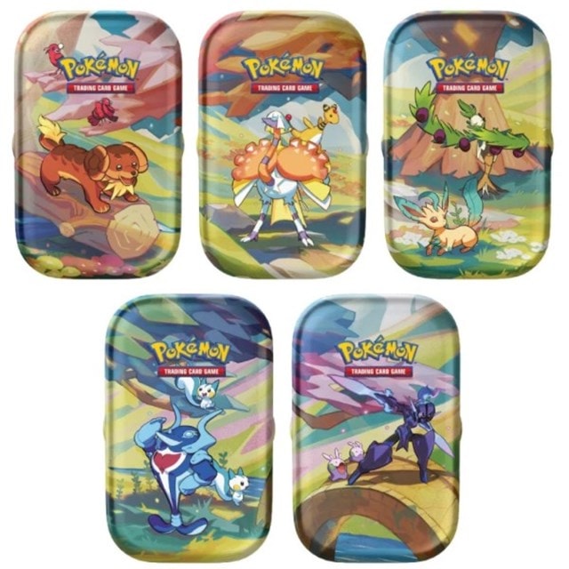 Vibrant Paldea Mini Tin Pokemon Trading Cards - 1