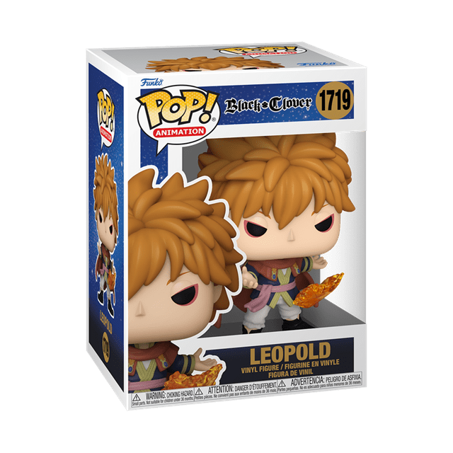 Leopold 1719 Black Clover Funko Pop Vinyl - 2