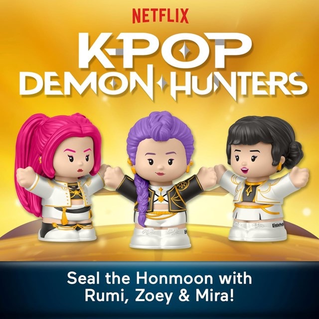 Huntrix K-Pop Demon Hunters Little People Collector Mattel Figures - 2