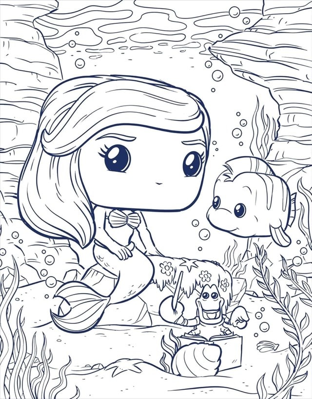 Disney Princess: The Official Funko POP! Coloring Book - 4