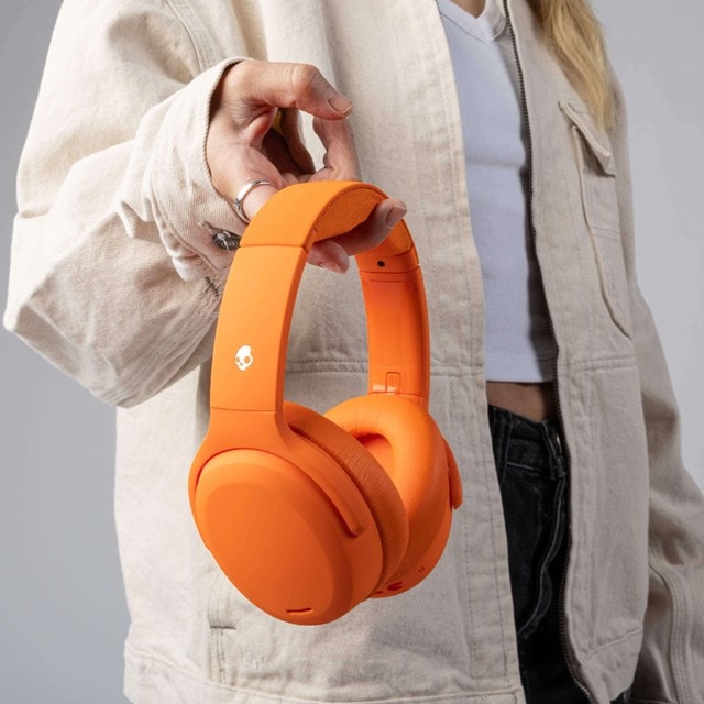 Skullcandy Crusher ANC 2 Hazard Orange Active Noise Cancelling Bluetooth Headphones - 9
