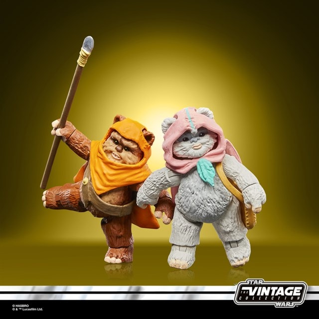 Wicket W. Warrick & Kneesaa Star Wars Ewoks Action Figures 2-Pack - 4