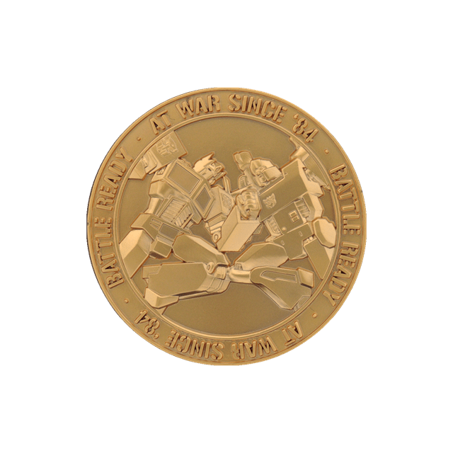 Transformers 40th Anniversary Gold Coin - 5