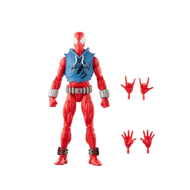 Scarlet Spider Marvel Legends Series Spider-Man Comics Action Figure - 9