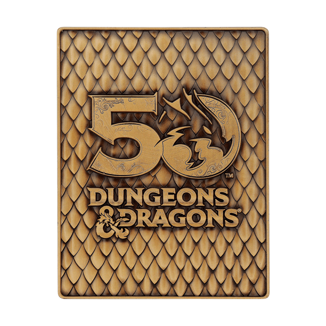 Dungeons & Dragons 1st Edition Book Cover 50th Anniversary Ingot Set - 4