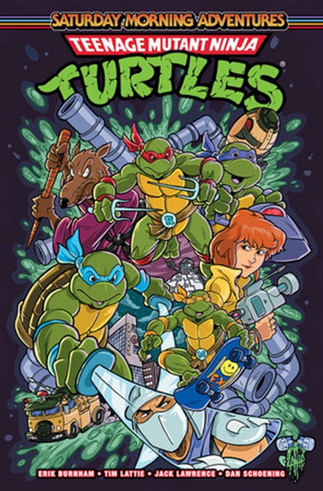 Saturday Morning Adventures Volume 2 Teenage Mutant Ninja Turtles Graphic Novel - 1